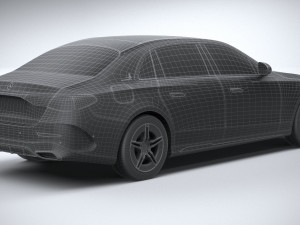 Mercedes-Benz E-class Long 2024 Model 3D