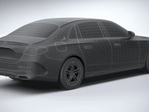 Mercedes-Benz E-class Long 2024 3D Model