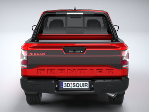 Nissan Frontier Hardbody 2024 Modelo 3D