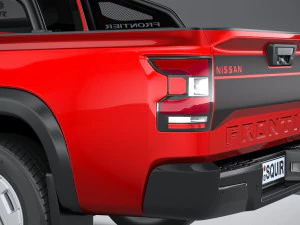 Nissan Frontier Hardbody 2024 3D Model
