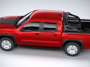 Nissan Frontier Hardbody 2024 Modelo 3D