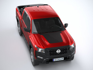 Nissan Frontier Hardbody 2024 Modelo 3D