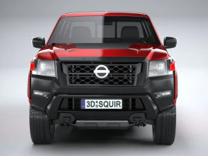 Nissan Frontier Hardbody 2024 3D Model