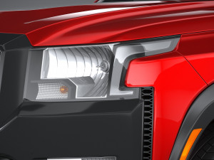 Nissan Frontier Hardbody 2024 Modelo 3D