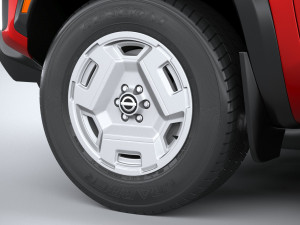 Nissan Frontier Hardbody 2024 Modelo 3D