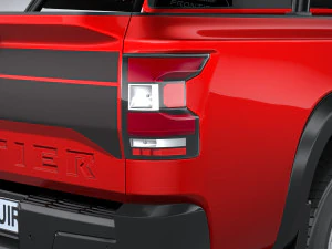 Nissan Frontier Hardbody 2024 3D Model