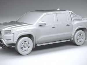 Nissan Frontier Hardbody 2024 Modelo 3D