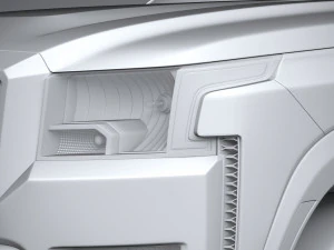 Nissan Frontier Hardbody 2024 3D Model