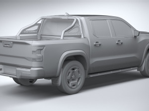 Nissan Frontier Hardbody 2024 Modelo 3D
