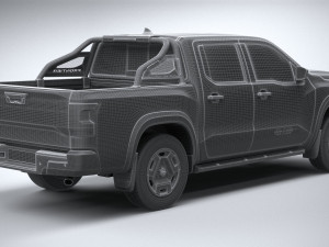 Nissan Frontier Hardbody 2024 Modelo 3D