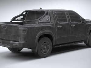 Nissan Frontier Hardbody 2024 Modelo 3D