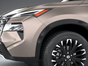 Nissan Rogue 2024 3D Model