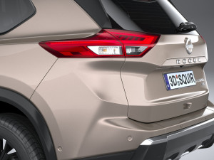 Nissan Rogue 2024 3D Model