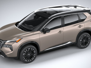 Nissan Rogue 2024 3D Model