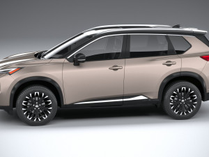 Nissan Rogue 2024 3D Model