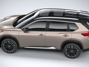 Nissan Rogue 2024 3D Model