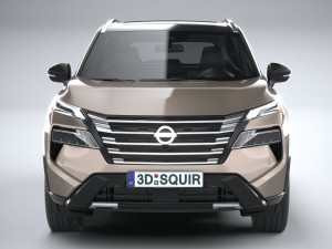 Nissan Rogue 2024 3D Model