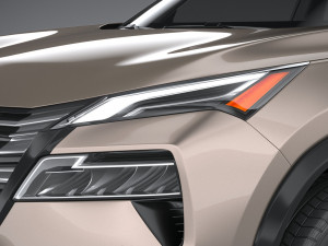 Nissan Rogue 2024 3D Model