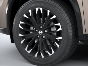 Nissan Rogue 2024 3D Model