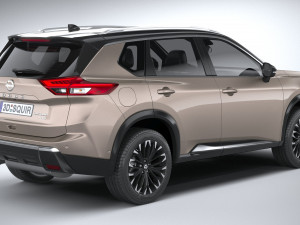 Nissan Rogue 2024 3D Model