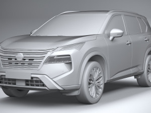 Nissan Rogue 2024 3D Model