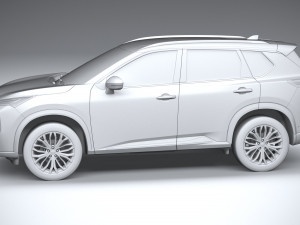 Nissan Rogue 2024 3D Model