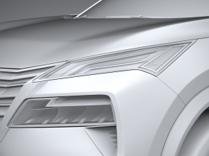 Nissan Rogue 2024 3D Model