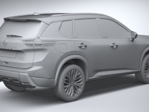 Nissan Rogue 2024 3D Model