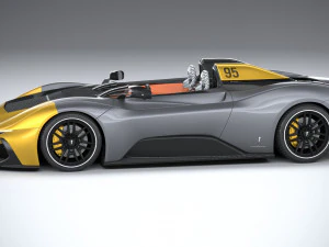 Pininfarina B95 2025 3D Model