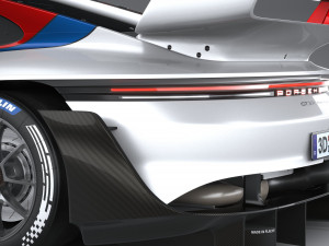 Porsche 911 GT3 R Rennsport 2023 3D मॉडल