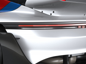 Porsche 911 GT3 R Rennsport 2023 3D मॉडल