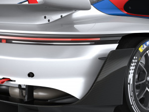 Porsche 911 GT3 R Rennsport 2023 3D मॉडल