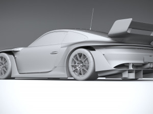 Porsche 911 GT3 R Rennsport 2023 3D मॉडल