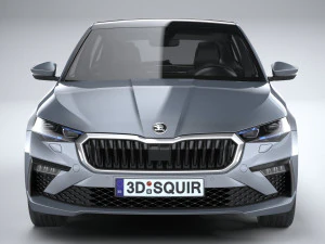 Skoda Scala 2024 3D Model