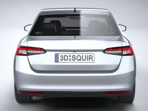 Skoda Superb 2024 3D Model