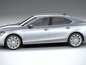 Skoda Superb 2024 3D मॉडल
