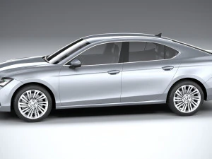 Skoda Superb 2024 3D Model