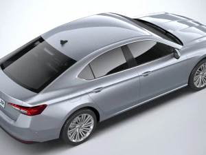 Skoda Superb 2024 3D Model