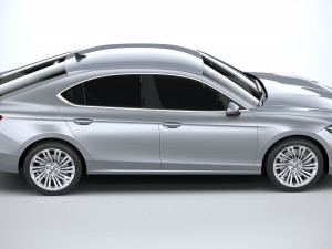 Skoda Superb 2024 3D मॉडल