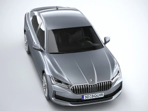 Skoda Superb 2024 3D Model