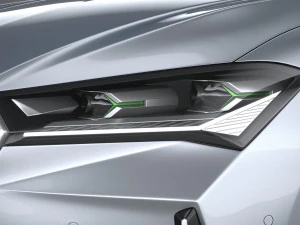 Skoda Superb 2024 3D Model