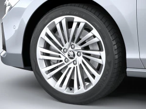 Skoda Superb 2024 3D Model