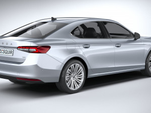 Skoda Superb 2024 3D मॉडल