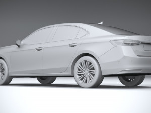 Skoda Superb 2024 3D मॉडल