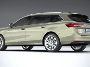 Skoda Superb Combi 2024 3D Model