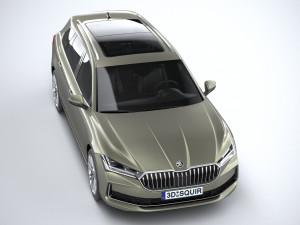 Skoda Superb Combi 2024 3Dモデル