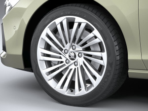 Skoda Superb Combi 2024 3Dモデル