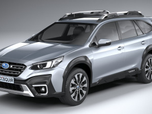 Subaru Outback Active 2024 3D 모델