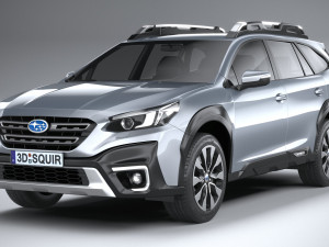 Subaru Outback Active 2024 3D 모델