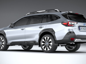 Subaru Outback Active 2024 3D 모델